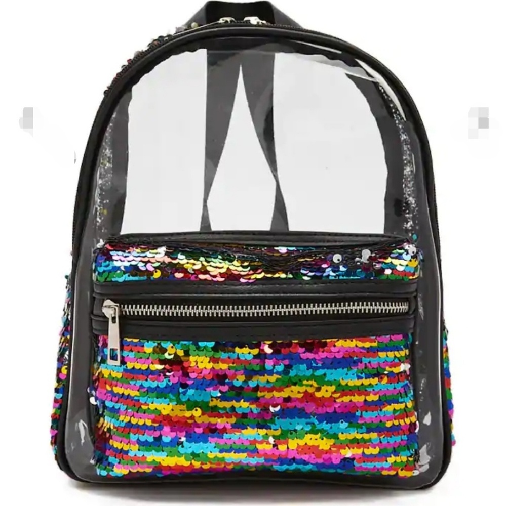 Transparent backpack